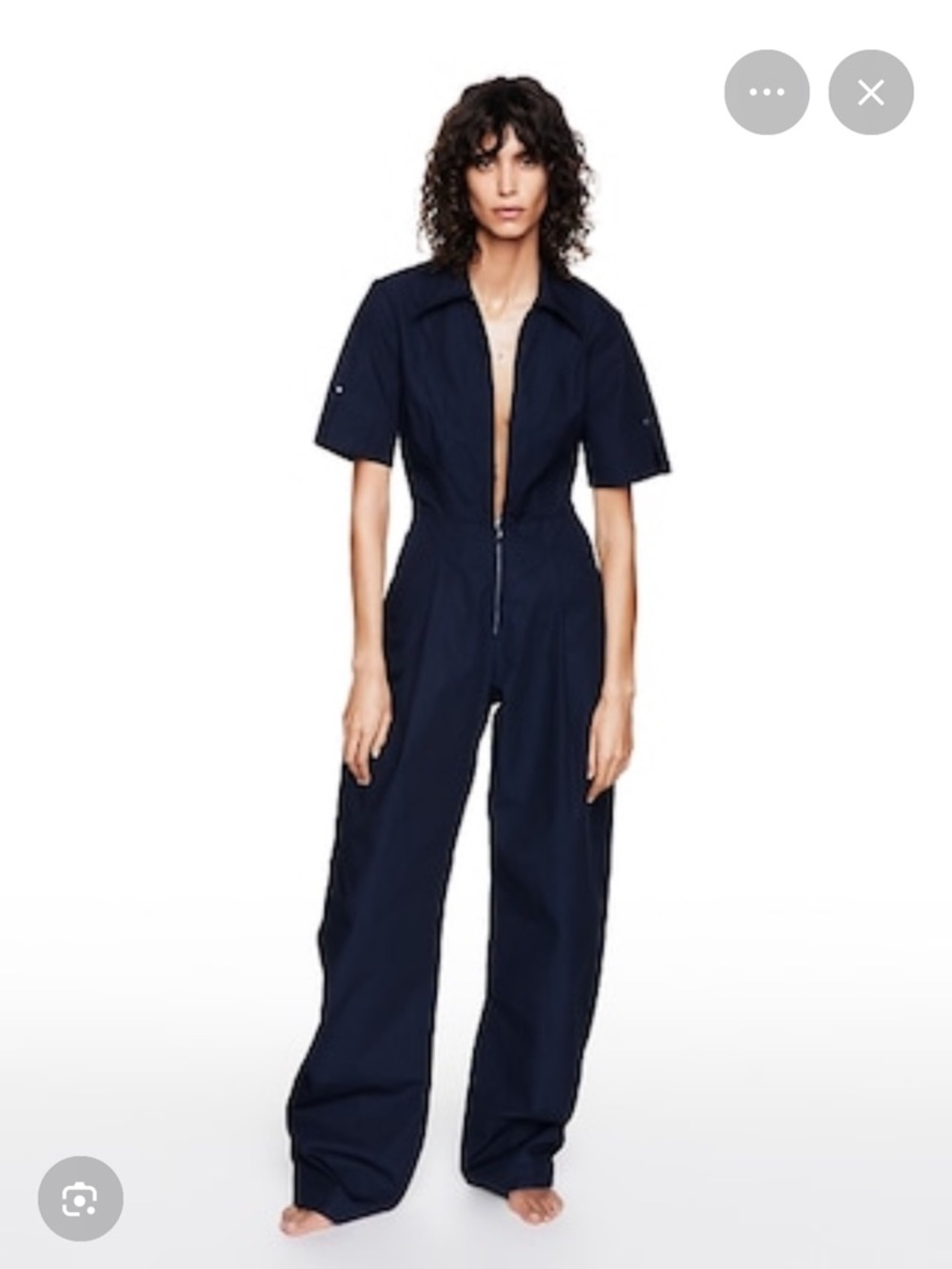 NWT Gap × Victoria Beckham Loose Utility Jumpsuit